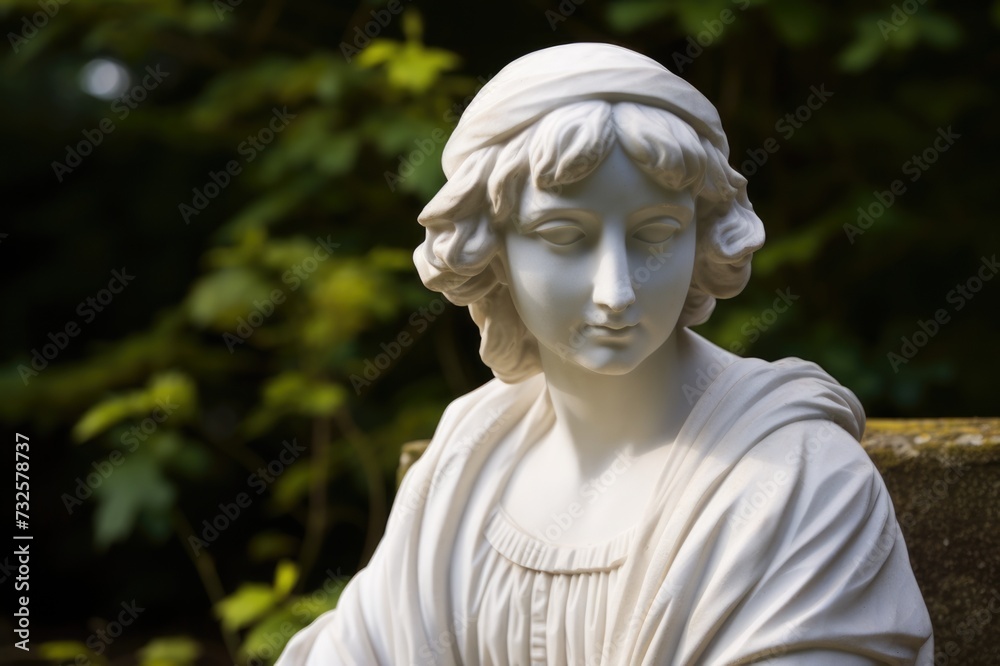 Mary Wollstonecraft marble statue