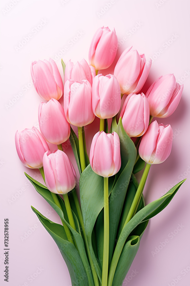 Spring, Happy Easter flowers background. Mother's Day. International Women's Day card, pink tulips Spring, Happy Easter flowers background. Mother's Day. International Women's Day card, pink tulips