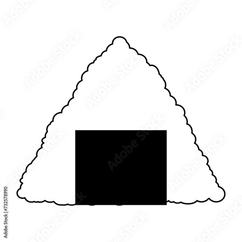 不格好なおにぎり