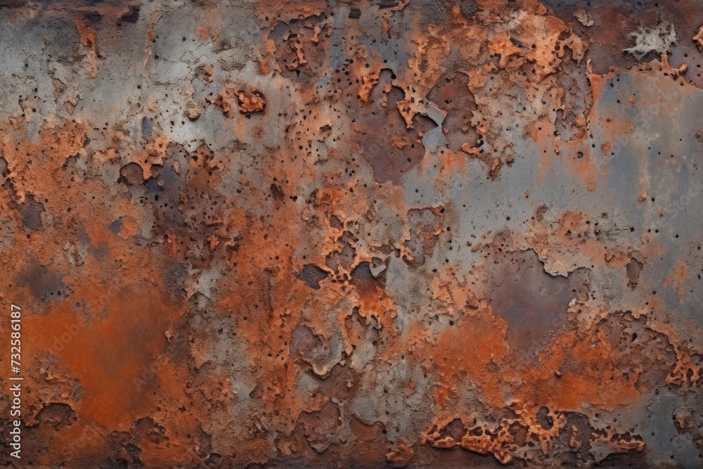 Processed collage of old rusty metal sheet texture in daylight. Background for banner Processed collage of old rusty metal sheet texture in daylight. Background for banner