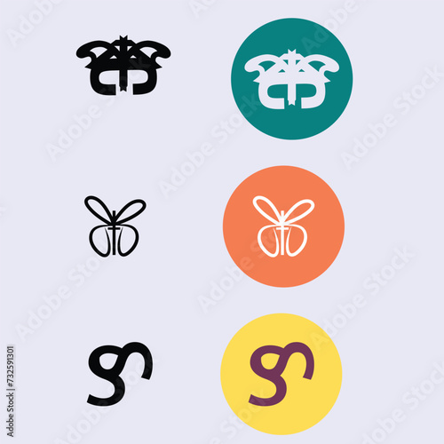 Conceptual illustration of secret insignia or identity of a militia or party