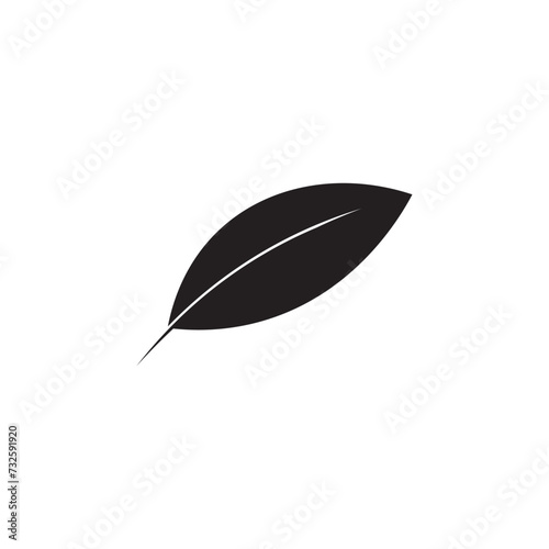 Katuk leaves icon template