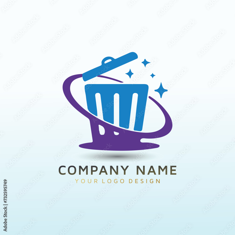 trash collection made easy logo design