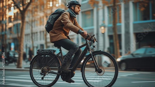 Stylish Urban Cycling & Eco-Friendly Commute