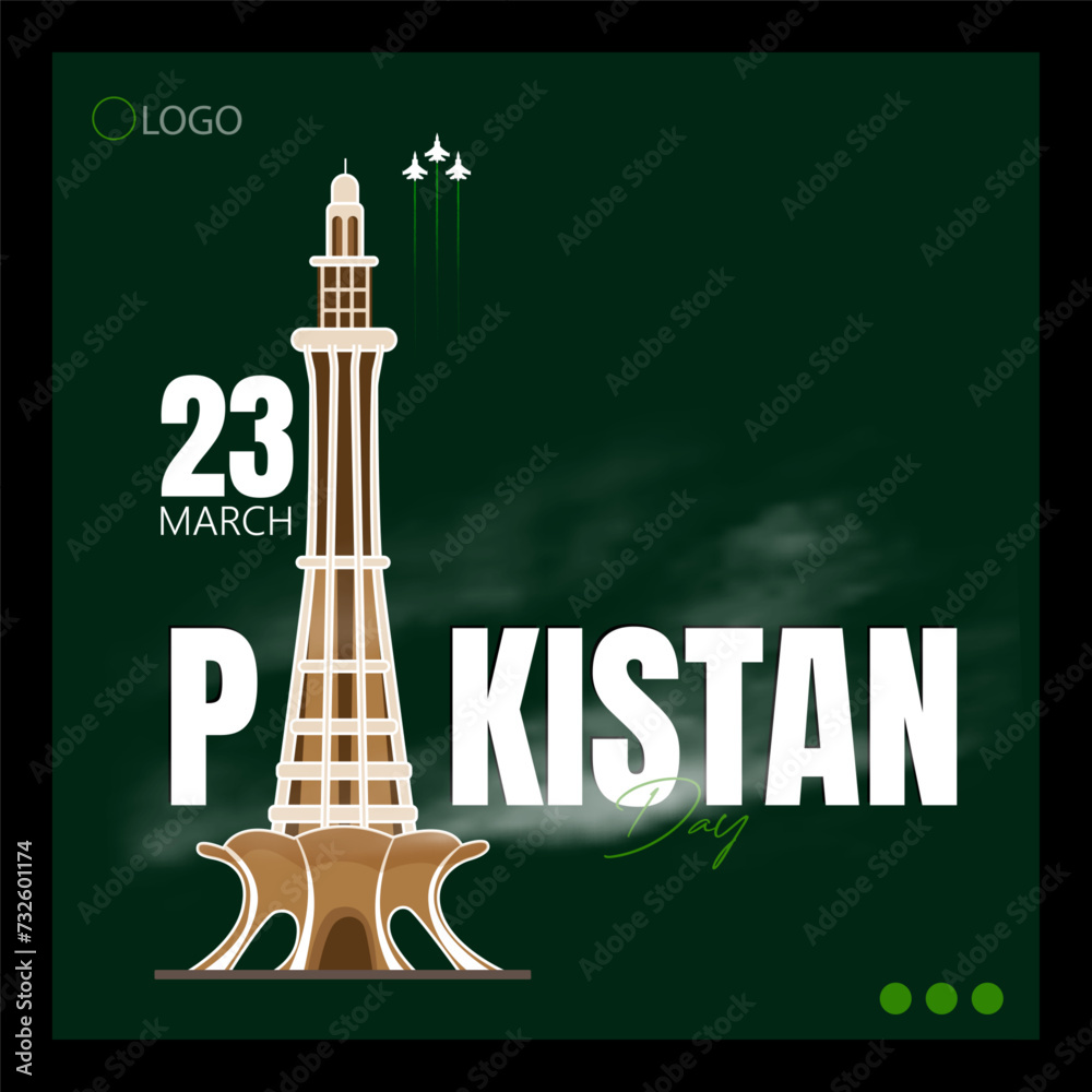 Pakistan Day, observed on March 23rd, commemorates the Lahore Resolution of 1940. Pakistan Day, observed on March 23rd, commemorates the Lahore Resolution of 1940.