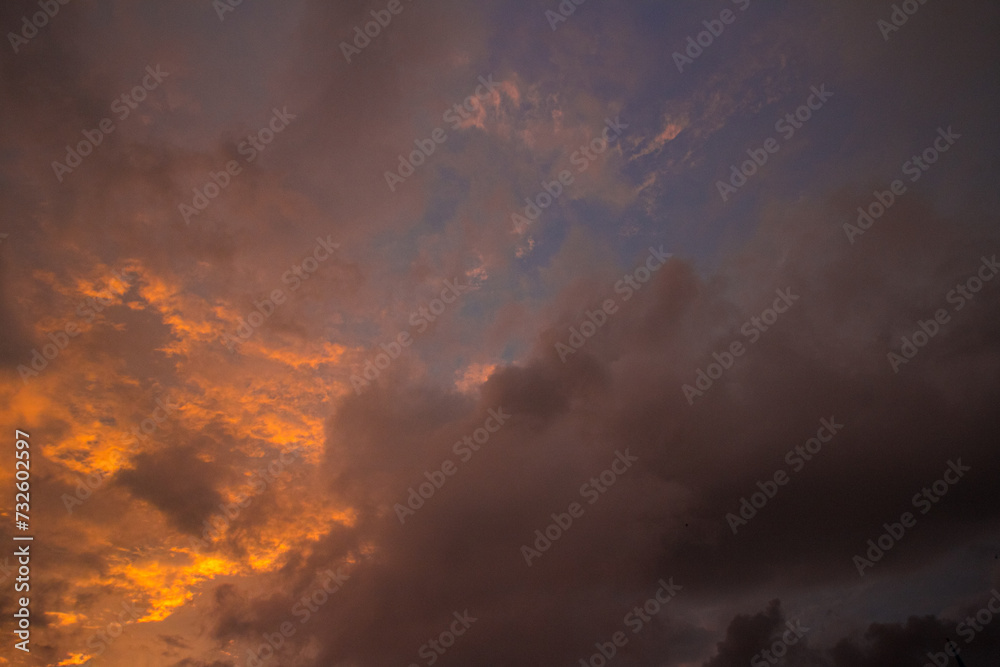 beautiful views of the sunset sky and sunrise sky with colorful clouds beautiful views of the sunset sky and sunrise sky with colorful clouds