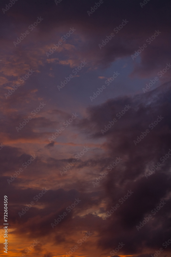 beautiful views of the sunset sky and sunrise sky with colorful clouds beautiful views of the sunset sky and sunrise sky with colorful clouds