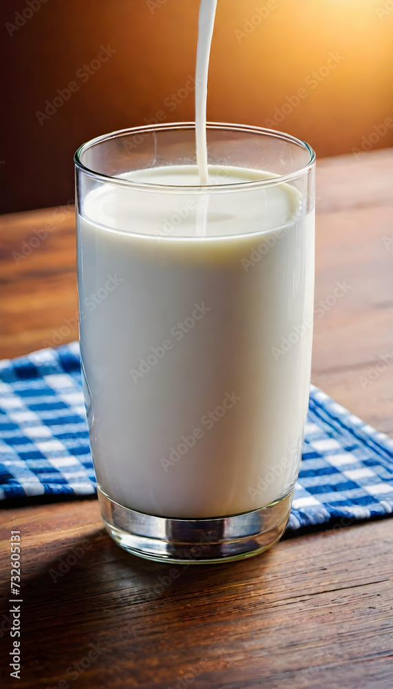 Glass of Milk, Table, Drink, Beverage, Refreshment, Dairy, Healthy, Nutrition, Fresh, White, Cow's Milk, Dairy Product, Calcium, Breakfast, Cold, AI Generated Glass of Milk, Table, Drink, Beverage, Refreshment, Dairy, Healthy, Nutrition, Fresh, White, Cow's Milk, Dairy Product, Calcium, Breakfast, Cold, AI Generated