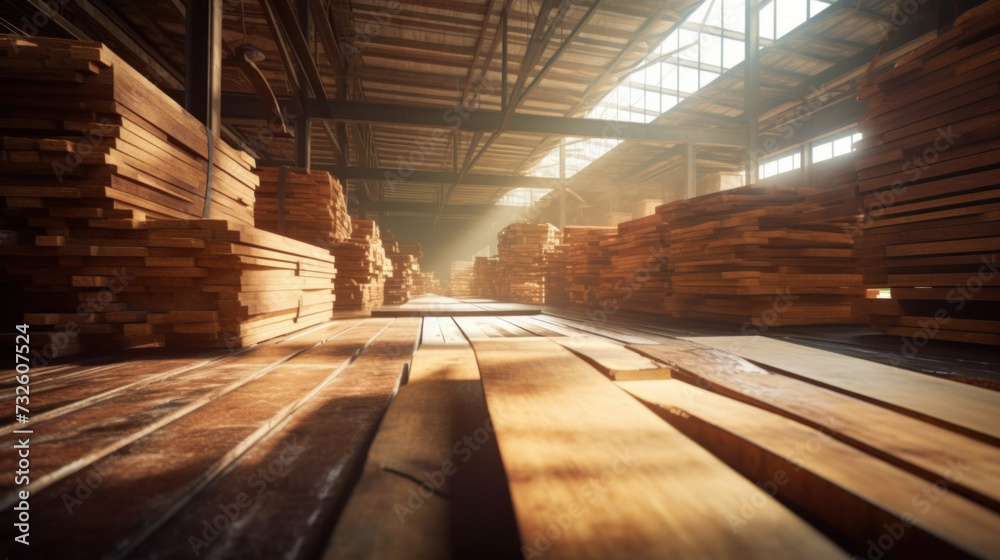 Area of Furniture and wooden sheets, Industrial wood processing. Area of Furniture and wooden sheets, Industrial wood processing.