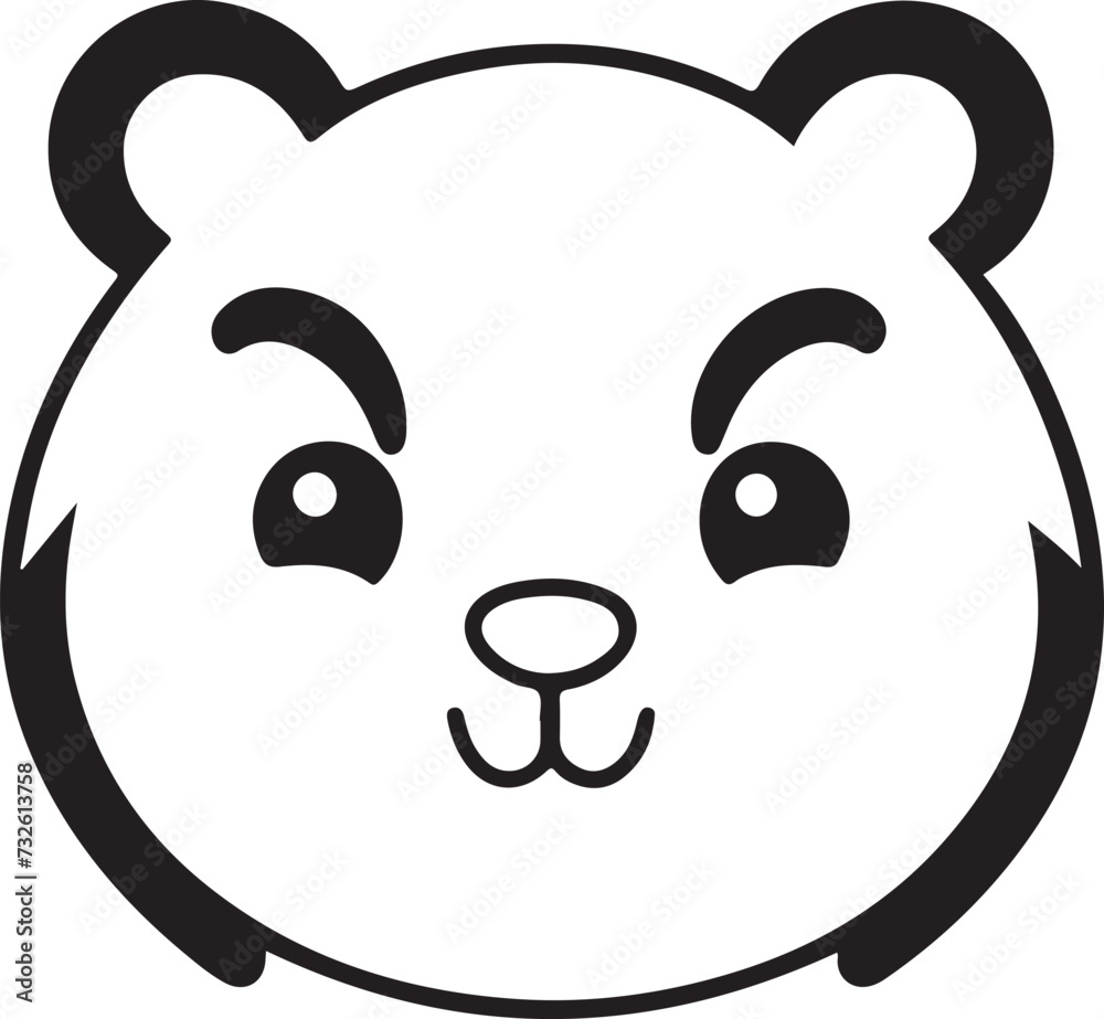 panda bear cartoon vector tracing silhouettes panda bear cartoon vector tracing silhouettes