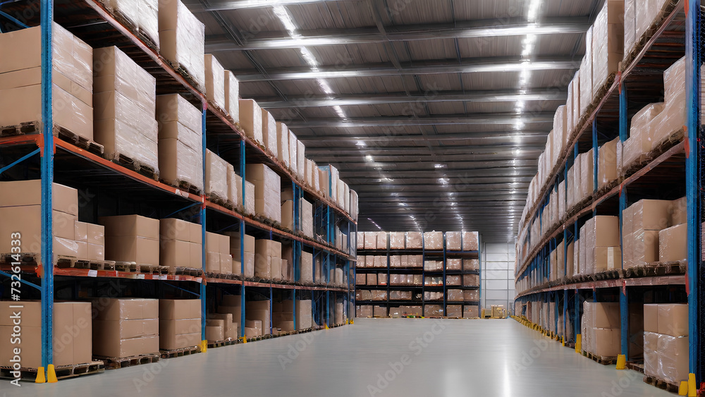 High Tech neat and Clean warehouse High Tech neat and Clean warehouse