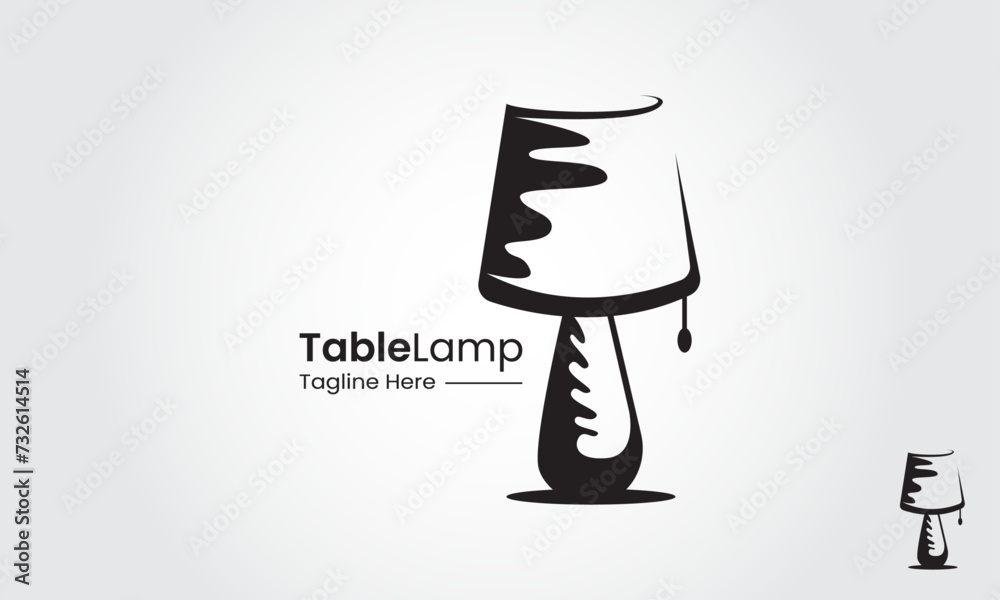 Modern Table Lamp Logo Design Template. Template of Electric Torchere for Interior Design, Energy Furniture. Home Equipment in Simple Modern Style. Modern Table Lamp Logo Design Template. Template of Electric Torchere for Interior Design, Energy Furniture. Home Equipment in Simple Modern Style.