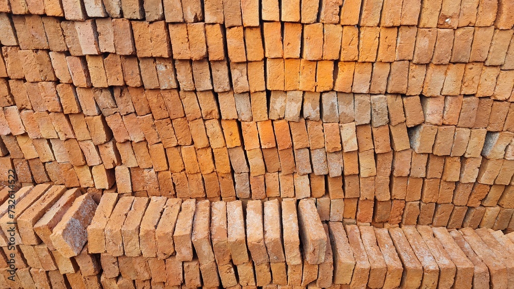 Background image of bricks arranged in a row. Background image of bricks arranged in a row.