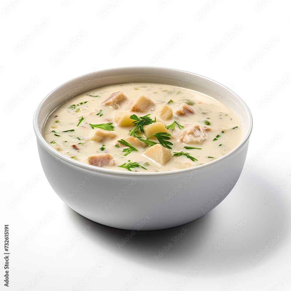 Fish soup closeup Fish soup closeup
