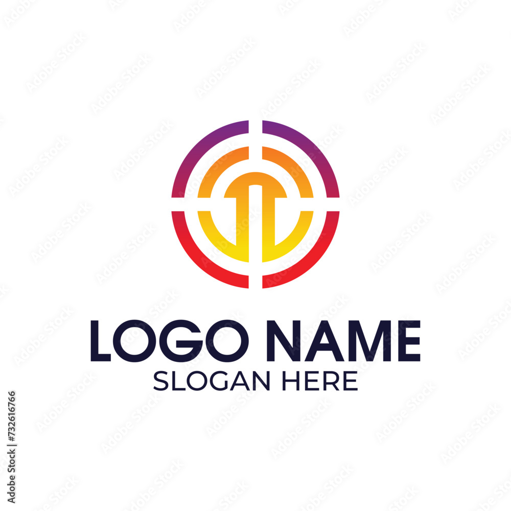 circle logo design vector circle logo design vector