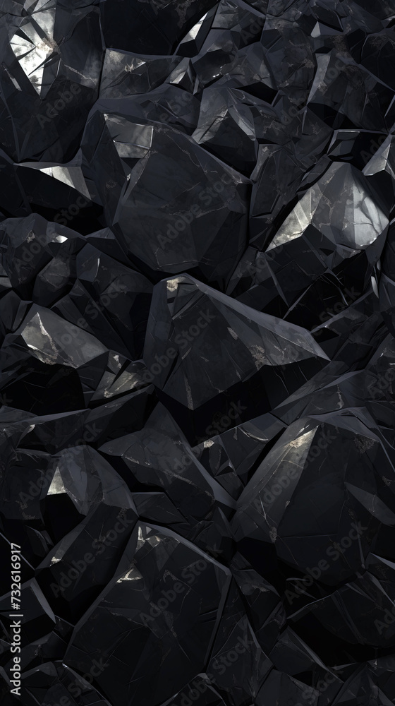 Close up of charcoal on a black background Close up of charcoal on a black background
