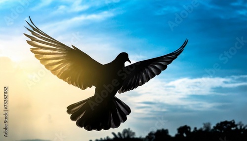 pigeon in the sky © Green Crystal