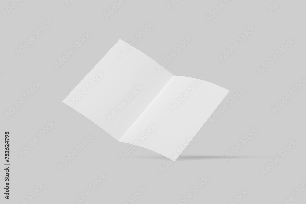 A5 Bifold Brochure Blank A5 Bifold Brochure Blank