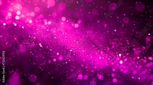 Abstract pink shiny glowing background.