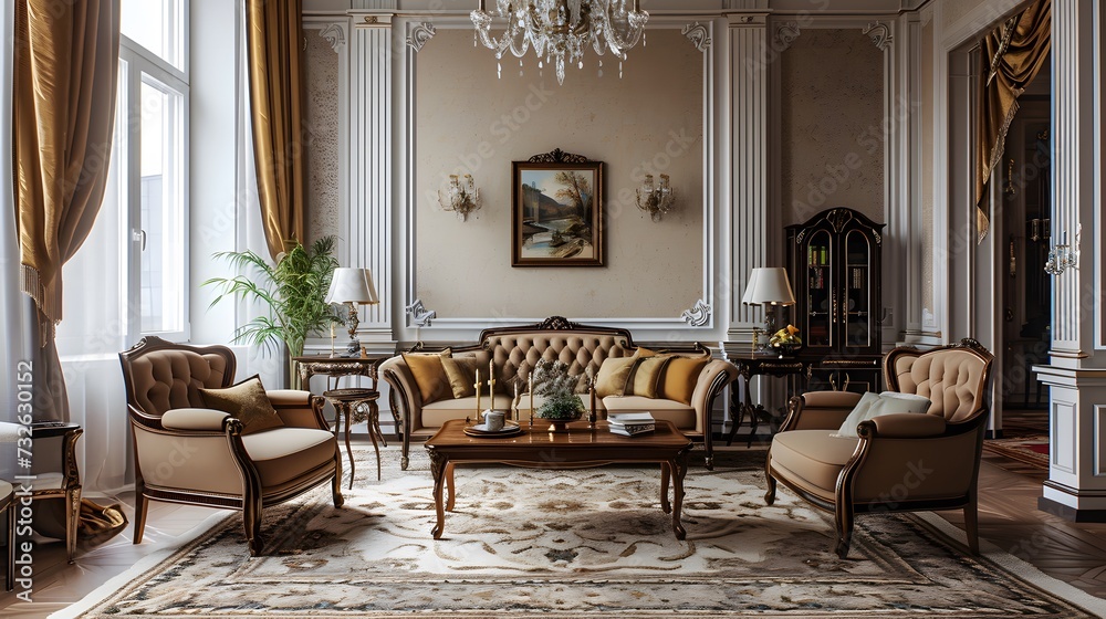 Luxury living room interior design Luxury living room interior design