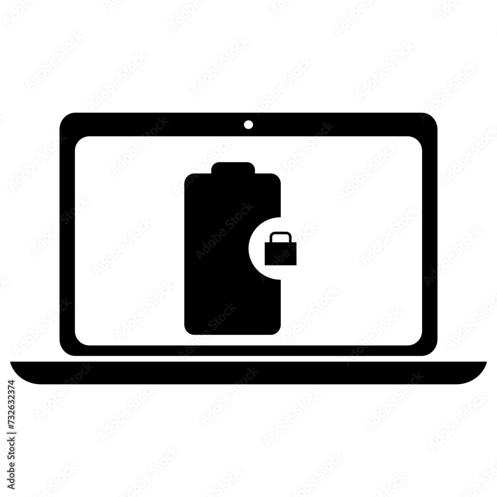 Laptop Battery Charging Filled Icon | Lock Sign in laptop-charging | laptop Charging Laptop Battery Charging Filled Icon | Lock Sign in laptop-charging | laptop Charging