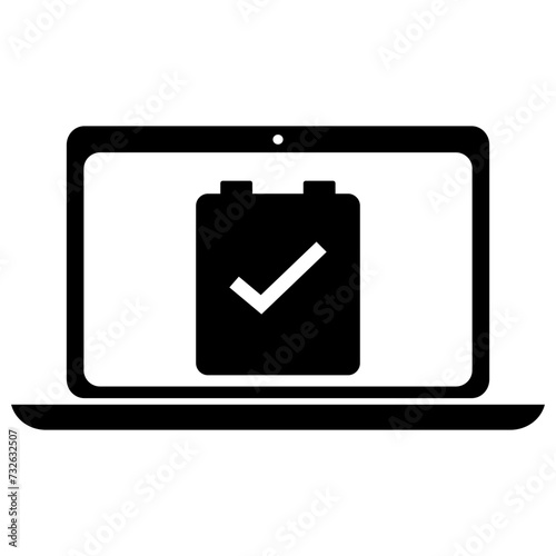 Laptop Battery Charging Filled Icon | True Zinc Carbon laptop Charging Symbol | Charging Icon