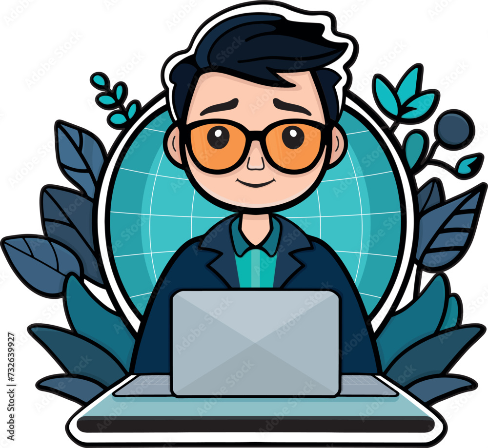 Home Mascot Cartoon Character. People Icon Concept Isolated. Flat Cartoon Style Suitable for Web Landing Page, Banner, Flyer, Sticker, Card Home Mascot Cartoon Character. People Icon Concept Isolated. Flat Cartoon Style Suitable for Web Landing Page, Banner, Flyer, Sticker, Card
