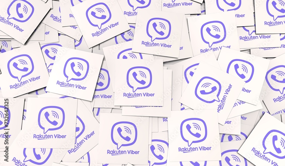 RAKUTEN VIBER MESSENGER visual data 3