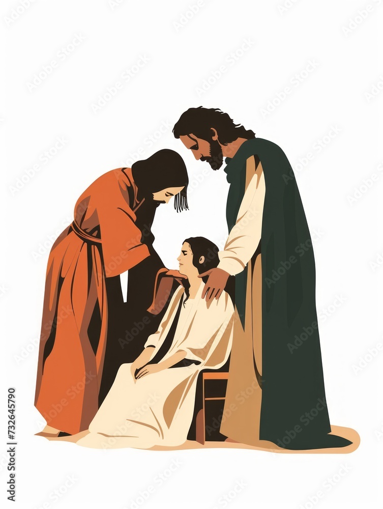 Healing of Jairus' Daughter Generative AI Healing of Jairus' Daughter Generative AI