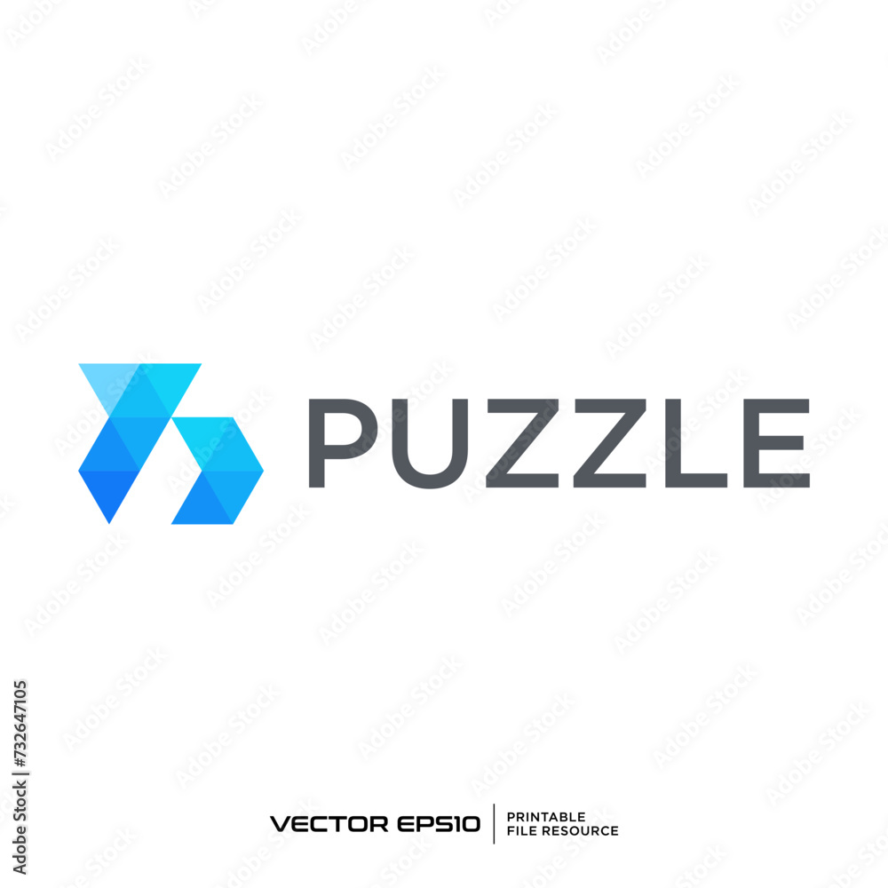 Abstract pixel logo vector illustration Abstract pixel logo vector illustration