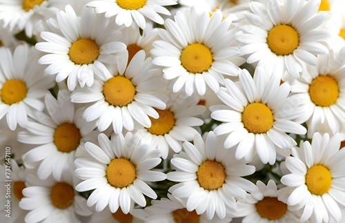 A beautiful background with very beautiful big daisy flowers.
