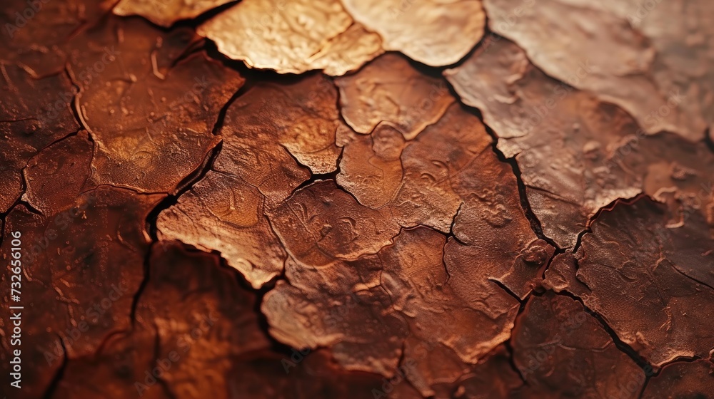 Botanical details: Medium-fraction pine bark texture.
