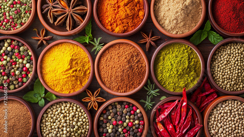 spices in the market