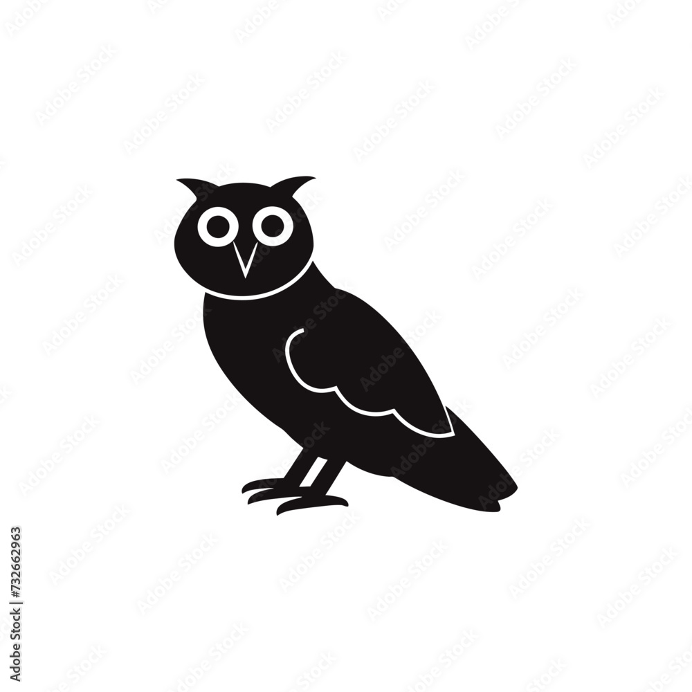owl vector silhouette owl vector silhouette