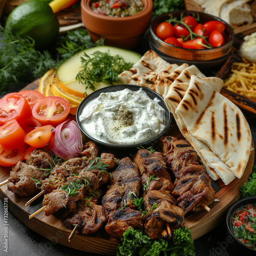 Greek Gyro Celebration Platter