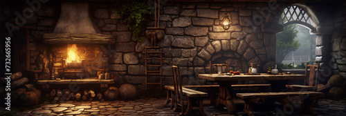 interior of the church