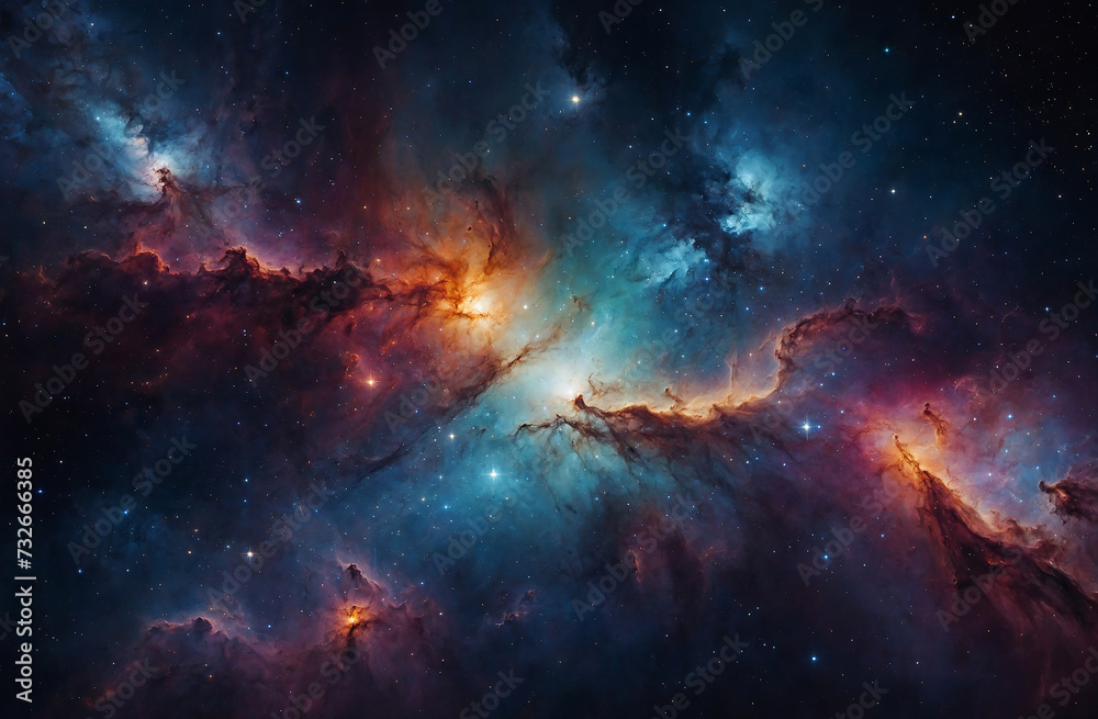 galaxy in space galaxy in space