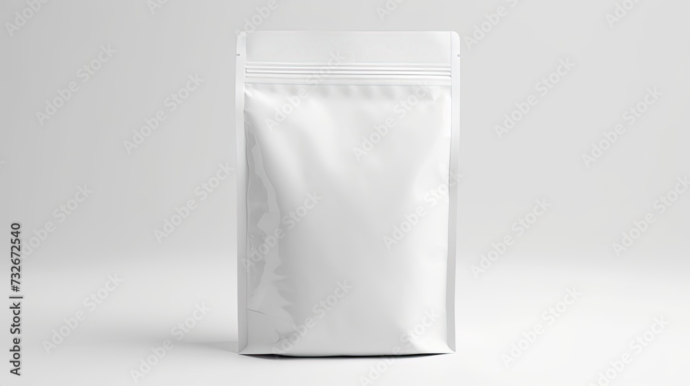 Mockup Coffee bag on white background. Packaging template mockup Stock ...