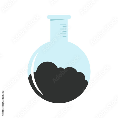 Petroleum industry illustration. Industrial icon and element in flat design vector