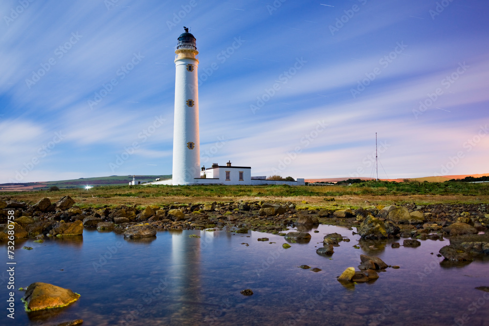 Europa, Grossbritannien, Schottland, Barns Ness, Leuchtturm,