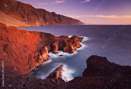 Spanien, Kanarische Inseln, Teneriffa, Punta di Teno, Los Gigantes, Atlantik photo