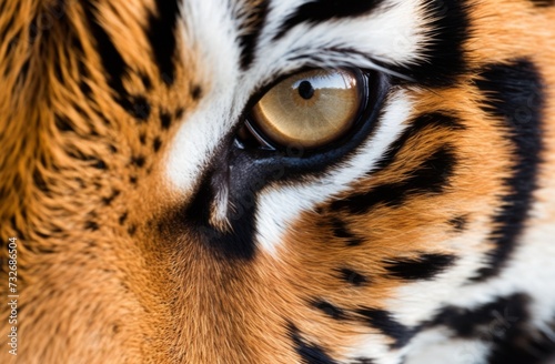Close up of a tiger eyes