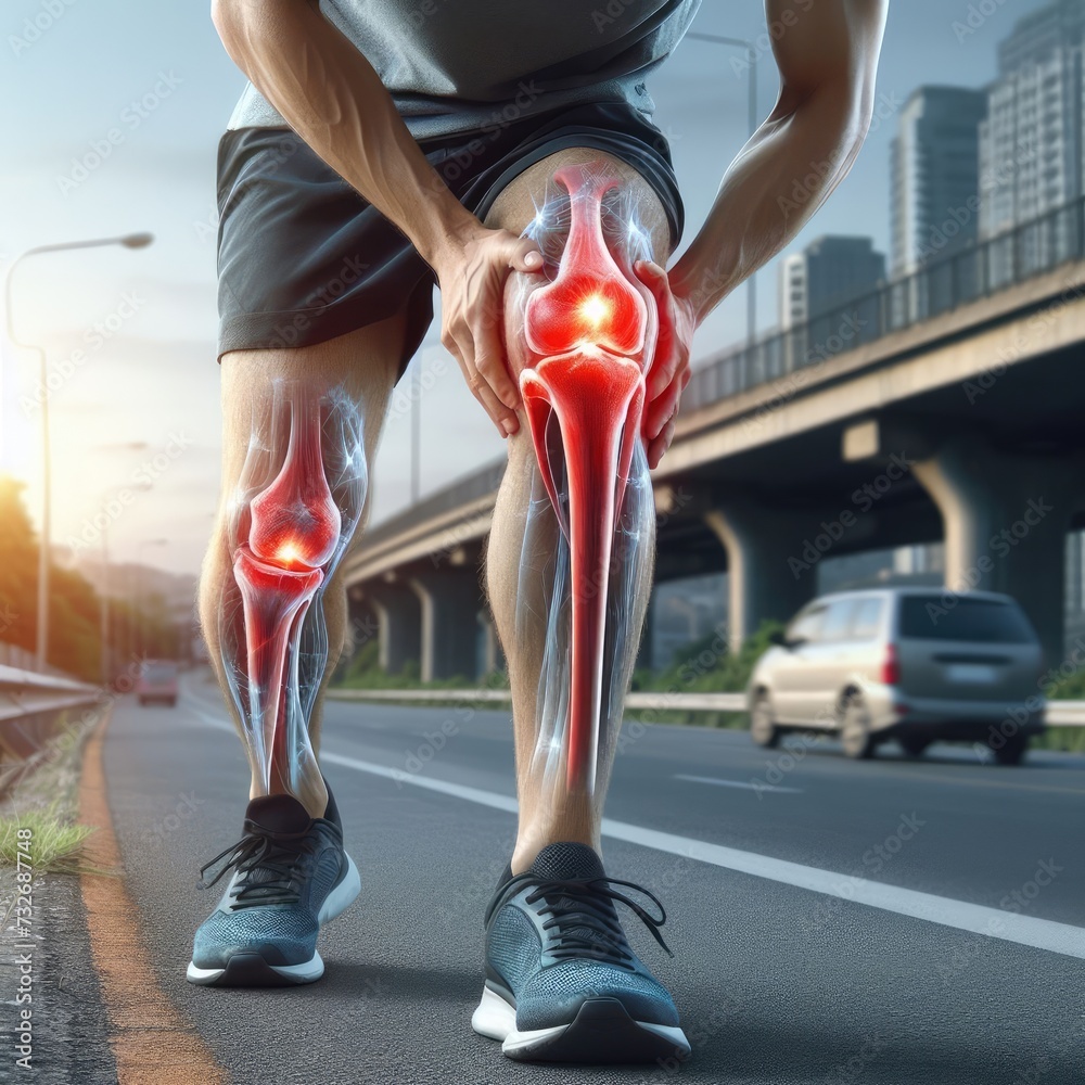 Huge pain in the leg bone, joints, and hands touched the painful point