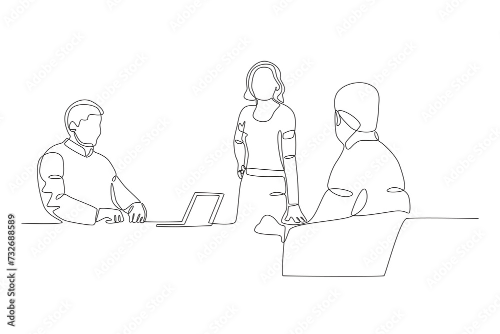 A division is having a meeting A division is having a meeting