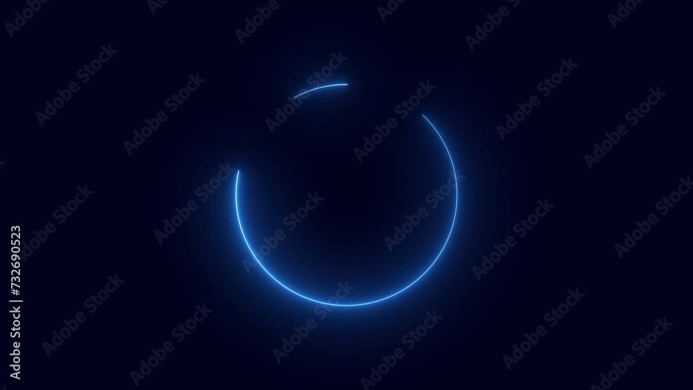 Abstract Neon circle on a transparent background. Luminous banner animation. Neon circle. Abstract background with neon frame pattern LED. 4K video animation on a transparent background. Abstract Neon circle on a transparent background. Luminous banner animation. Neon circle. Abstract background with neon frame pattern LED. 4K video animation on a transparent background.