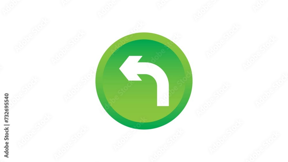 sign arrows 2d animation direction motion graphic sign arrows 2d animation direction motion graphic