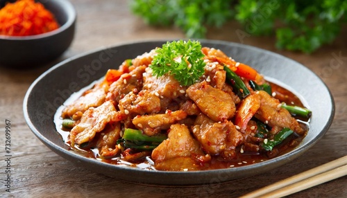 korean spicy stir fried pork