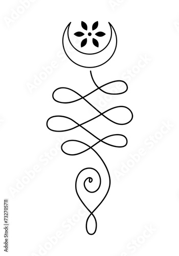 Unalome Tattoo 