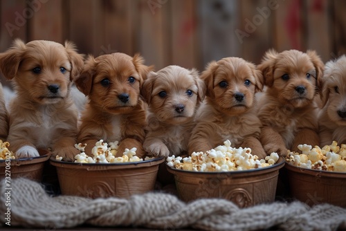 Puppy Cinema Night: An Adorable Movie Experience  © Kristian