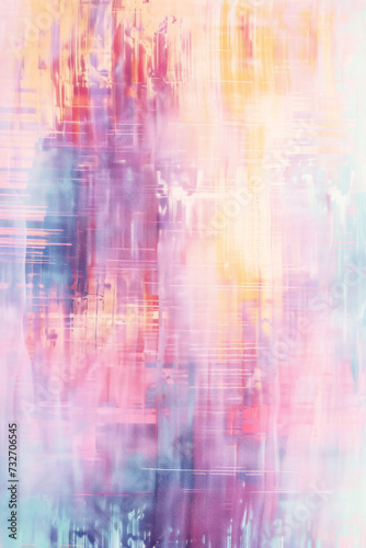 Vertical Abstract background of colorful creative glitch painting.